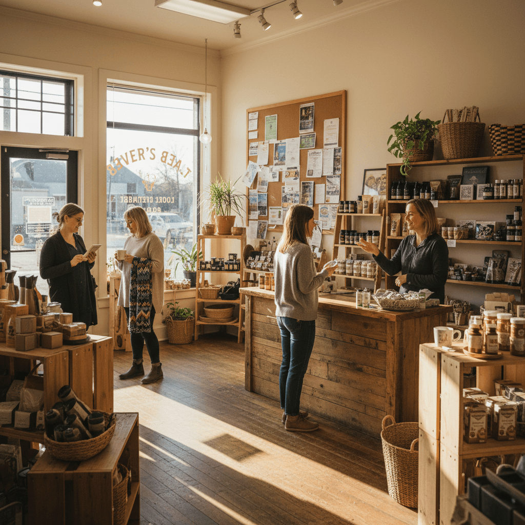Community-focused retail experience