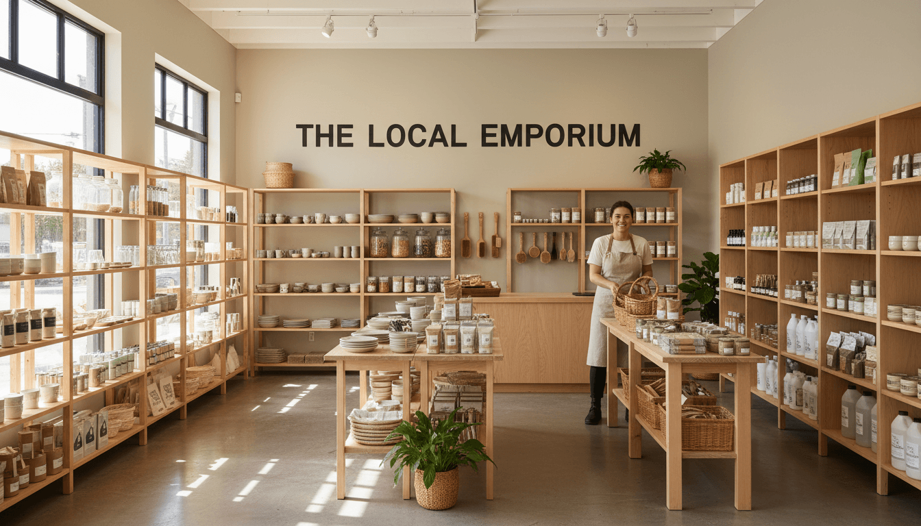 Keith's Store interior with organized product displays and welcoming retail environment